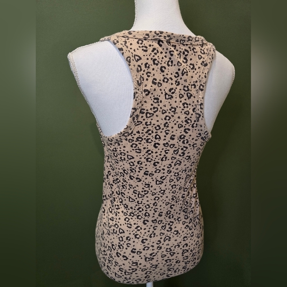 Aerie Leopard Print Sleeveless Top - Picture 6 of 8